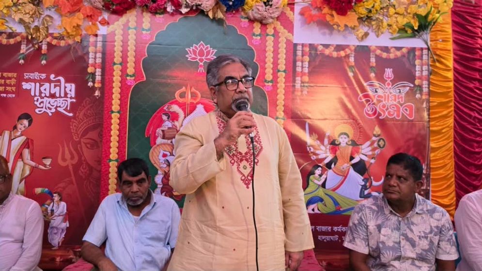 দুর্গাপূজায় সর্বোচ্চ বরাদ্দ ও নিরাপত্তা নিশ্চিত করেছে সরকার: প্রিন্স