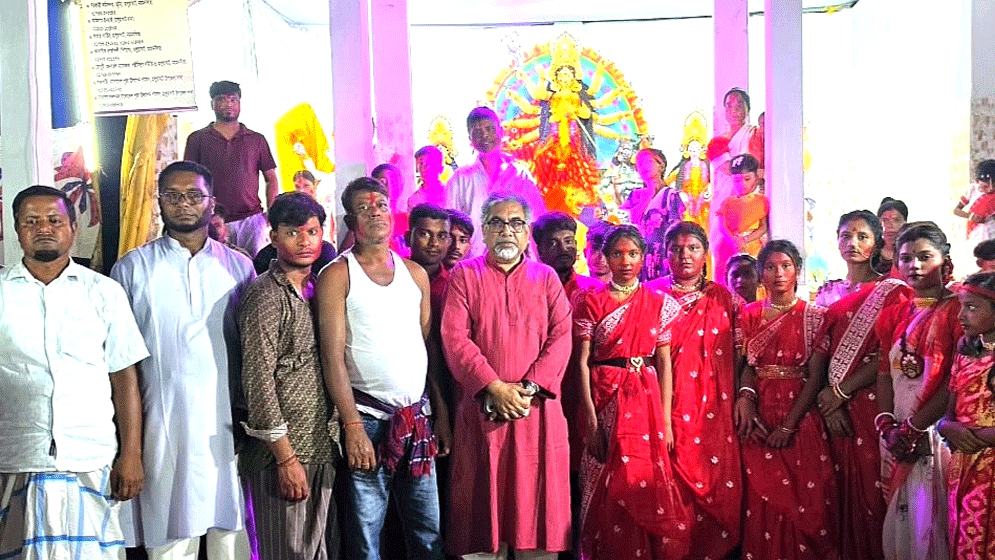 শান্তিপূর্ণ পরিবেশে দুর্গাপূজা উদযাপন সরকারের সাফল্য: প্রিন্স
