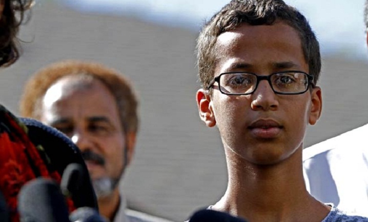 Muslim boy handcuffed for making clock is guest at google fair