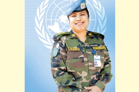 Col Nazma gets spl award as 1st female chief of UN peacekeeping team