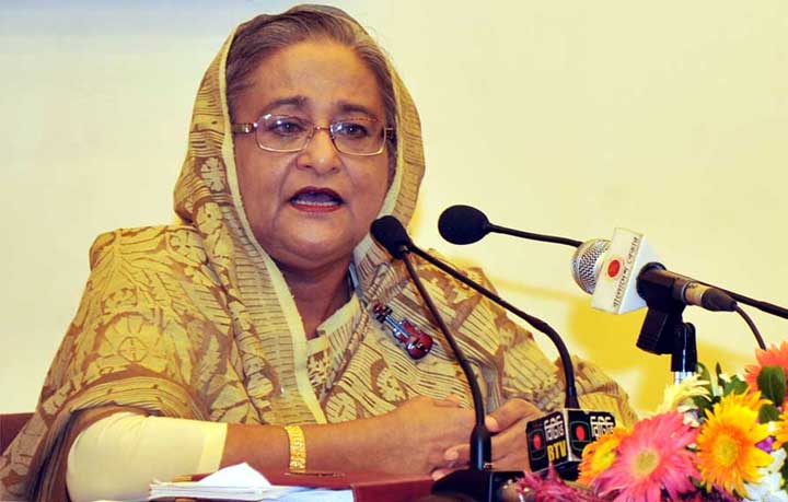 PM blasts environmentalists for silence over Ghoshiakhali channel