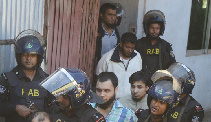 Police file cases against five ‘Huji men’ held in Chittagong raid