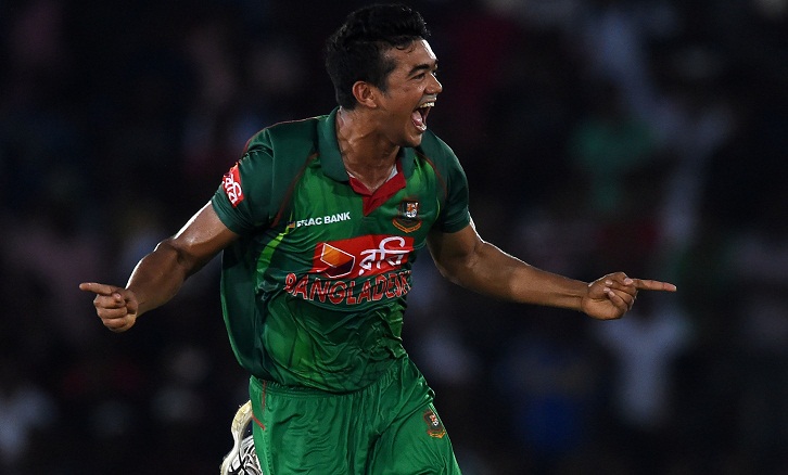 Taskin's hat-trick stops Sri Lanka at 311