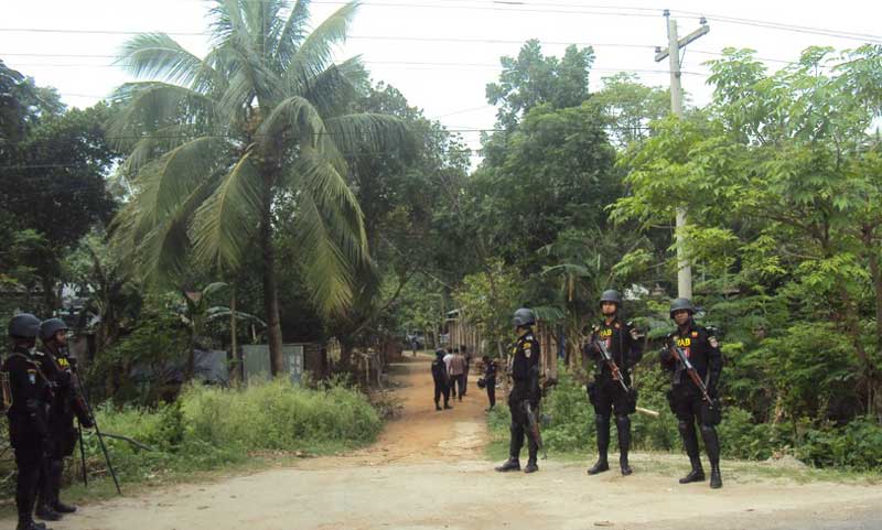 Drive at Porahati militant den resumes