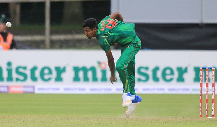 Mustafizur four restricts Ireland to 181