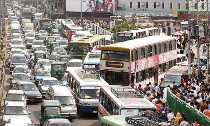 City people hit hard by unbearable traffic jam