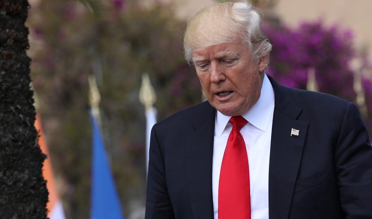 Trump lashes out at EU again on trade