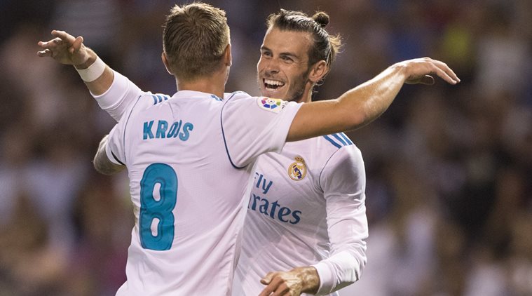 Bale leads Madrid to opening 3-0 league win without Ronaldo
