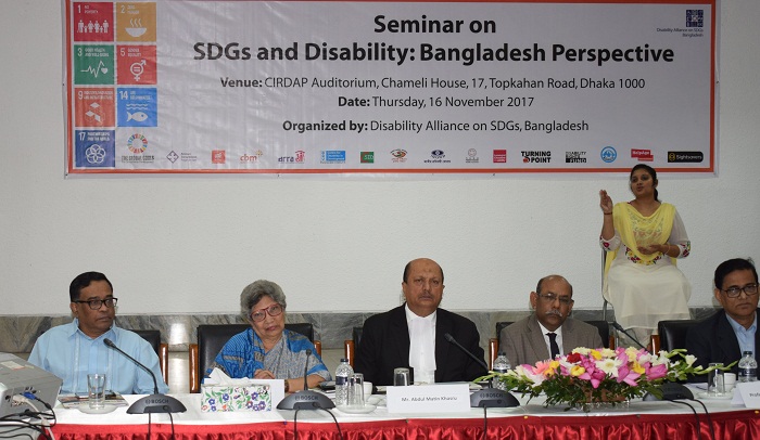 Disability Alliance on SDGs comes into being
