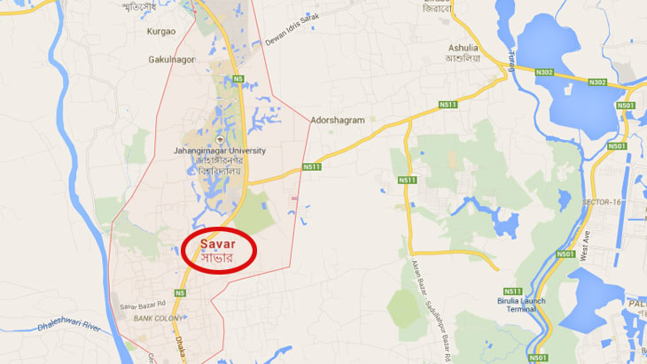 2 siblings burnt alive in Savar fire