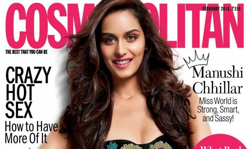 Miss World Manushi Chhillar’s sassy outfit on magazine cover