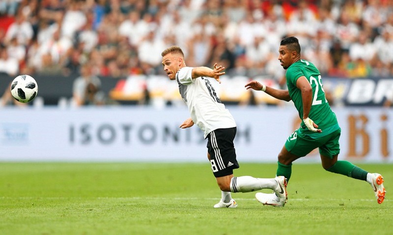 Germany beat Saudi Arabia 2-1 in World Cup warmup