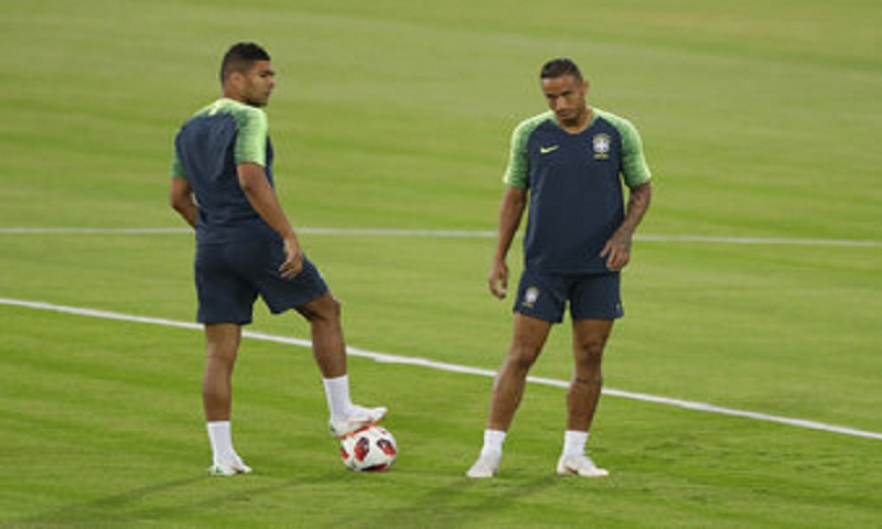 Brazil says Danilo out of World Cup with ankle injury