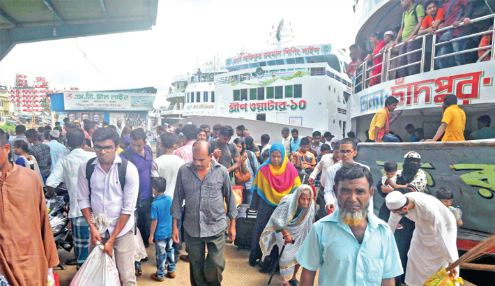 Eid holidaymakers
returning to capital 