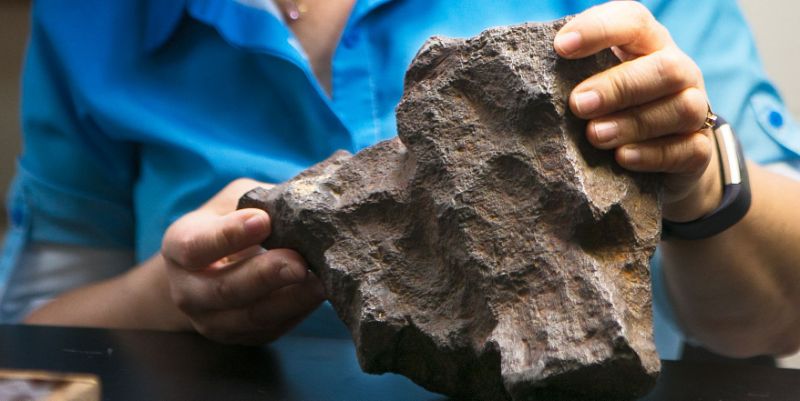 Rock used as door stop for 30 years turns out to be meteorite worth $100,000
