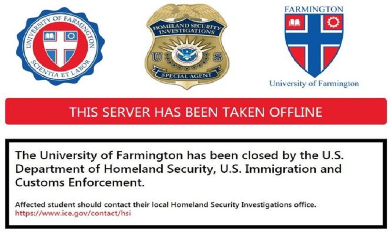 US fake university: India protests after students arrested