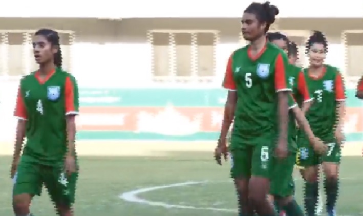 Bangladesh U-16 girls suffer 3-0 defeat to China in the 3rd match