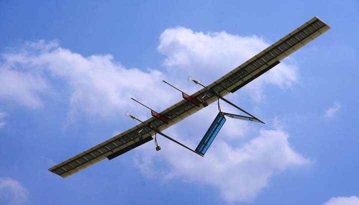 China makes headway in solar-powered drone technology