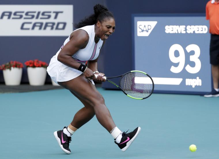 Serena withdraws, No. 1 Osaka loses, Federer wins at Miami