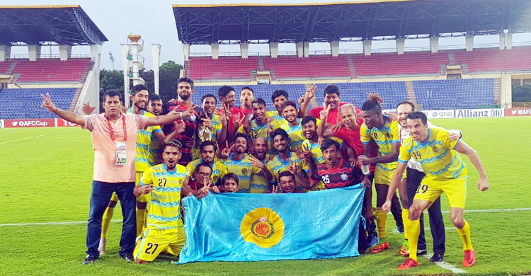 Abahani make history beating India’s Minerva Punjab 