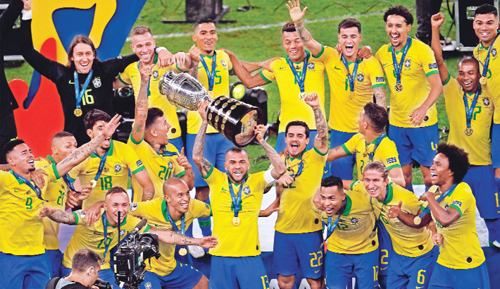 Brazil crowned with Copa America glory