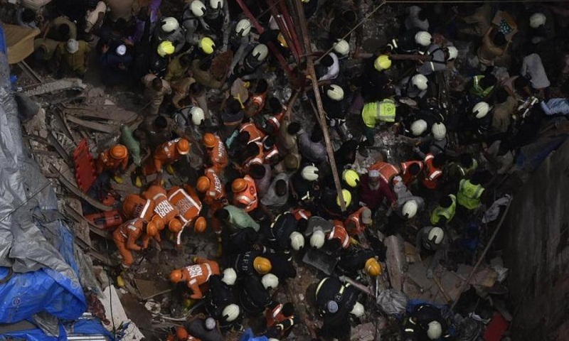 Death toll in Mumbai building collapse rises to 13