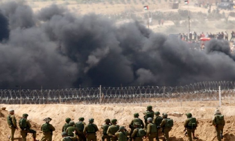 Three Palestinians killed by Israeli soldiers at Gaza border