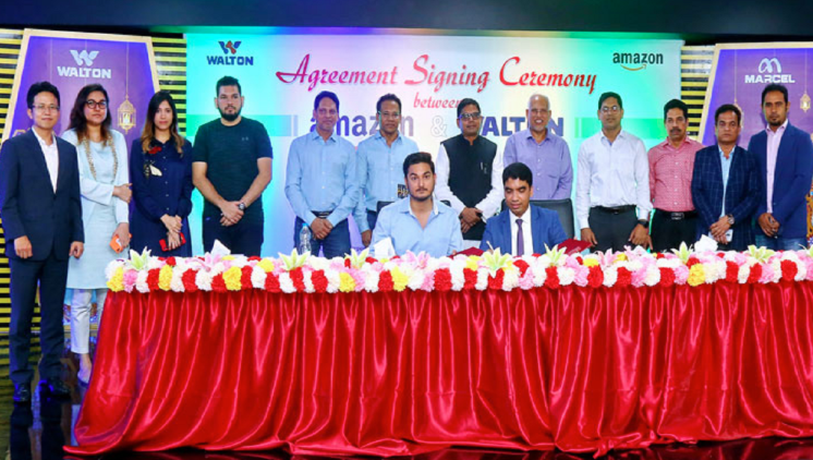 Walton brand electronics and ICT products to be available in Amazon