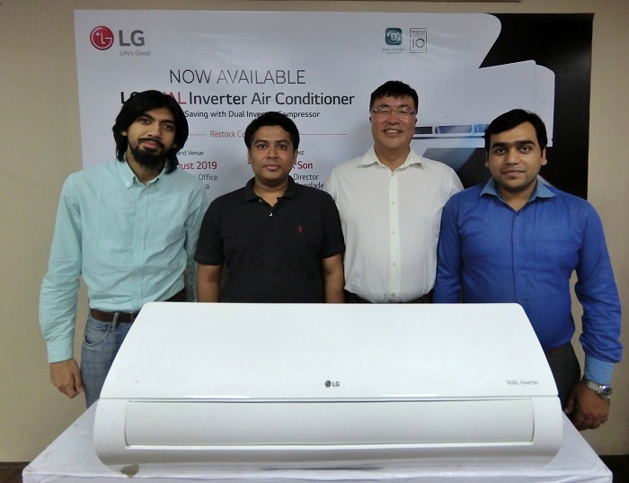 LG restocked dual Inverter Air Conditioner in market