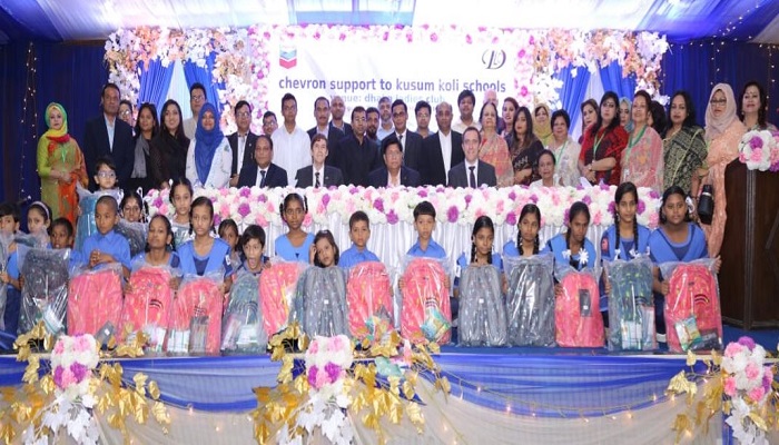 Chevron distributes school implements to 278 students