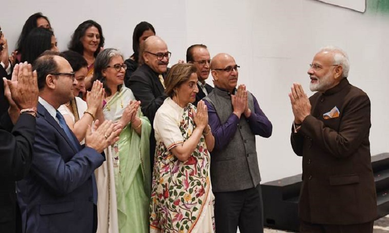 
Indian Prime Minister Modi meets religious communities in US