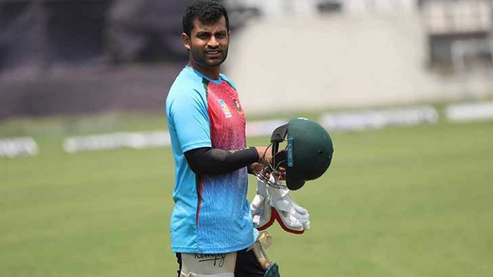 Tamim back in nets, prepares himself for India tour