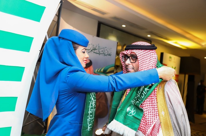 Saudi Arabian Airlines sponsors 89th Saudi National Day celebration in Bangladesh