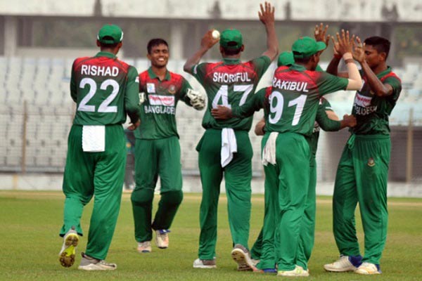 Bangladesh U-19s beat New Zealand by 73-run to clinch ODI series 4-1