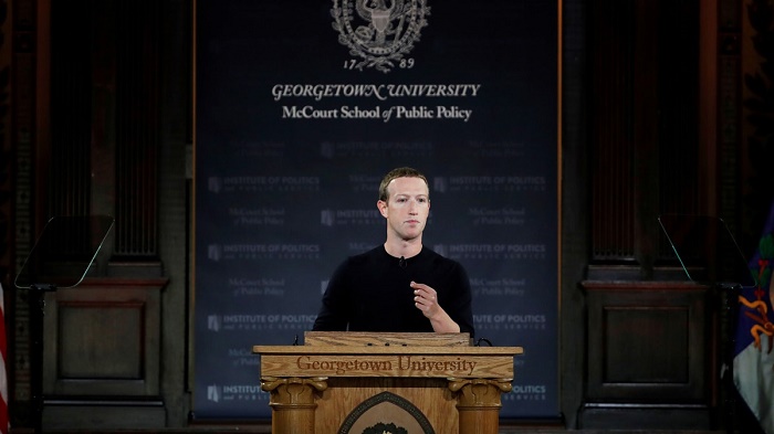 Facebook CEO defends refusal to take down some content

