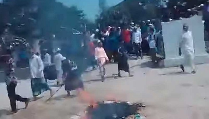 BGB reaches Bhola by helicopter