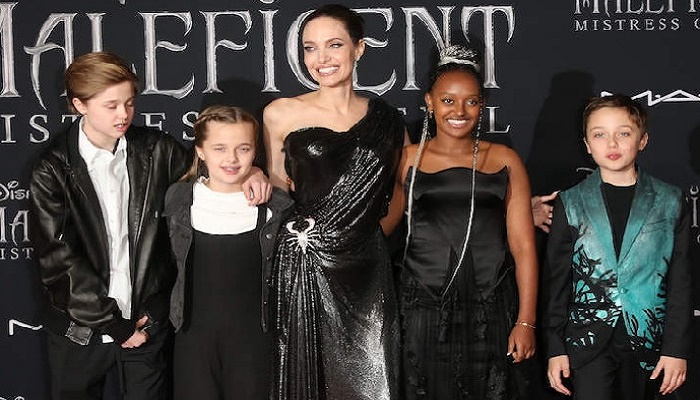Angelina Jolie says her children are not interested in acting