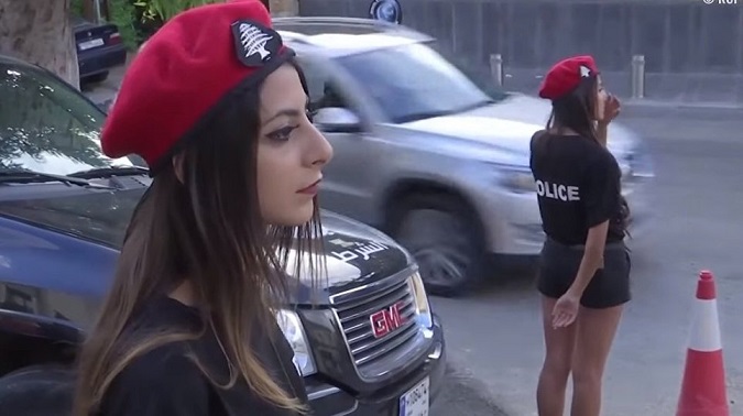 Lebanese mayor orders female police officers to wear shorts