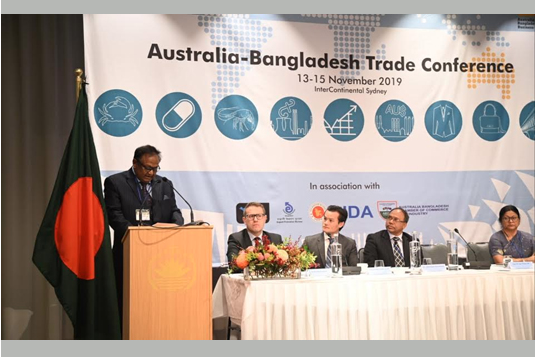 Tipu inaugurates Bangladesh-Australia trade conference in Sydney