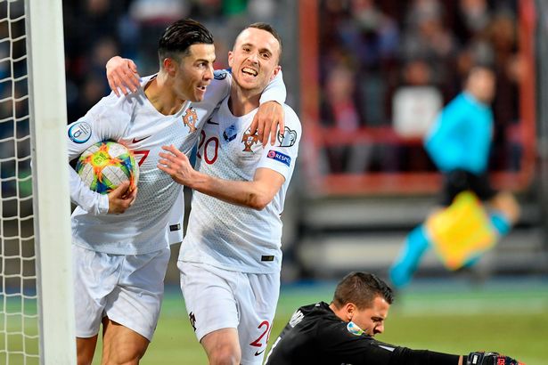 Ronaldo scores 99th Portugal goal as holders seal Euro 2020 spot