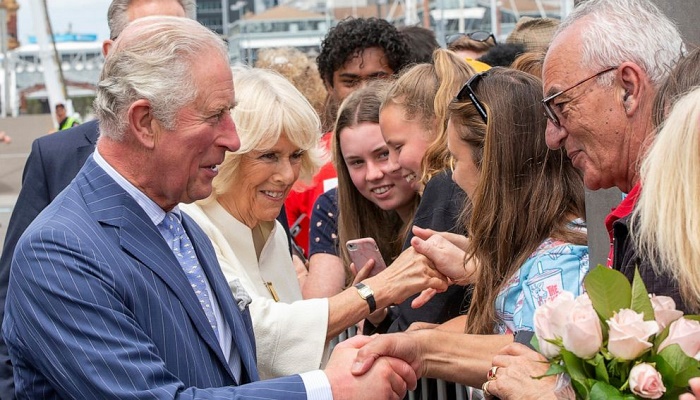 Britain’s Prince Charles meets New Zealand PM

