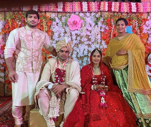 Wrestler-turned-politician Babita Phogat marries Vivek Suhag