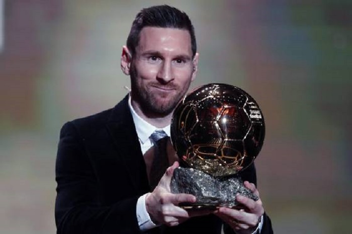 Lionel Messi wins 2019 Ballon d'Or prize for record sixth time