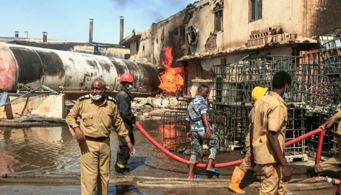 23 killed in ceramics factory fire in Sudan
