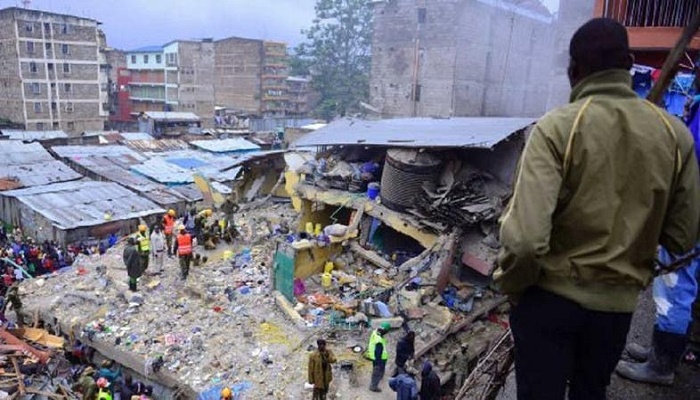 Building collapses in Kenya:  Some feared trapped