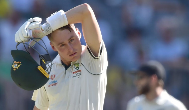 Labuschagne's ton powers Australia to 248/4 against New Zealand