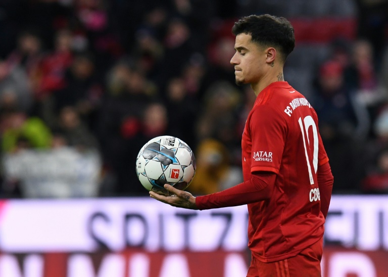 Coutinho hits hat-trick in Bayern rout as Leipzig go top

