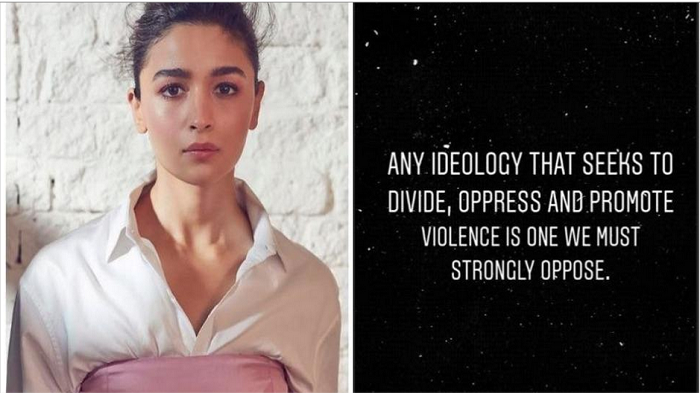 Alia Bhatt on JNU violence:‘It’s time to stop pretending that all is fine’