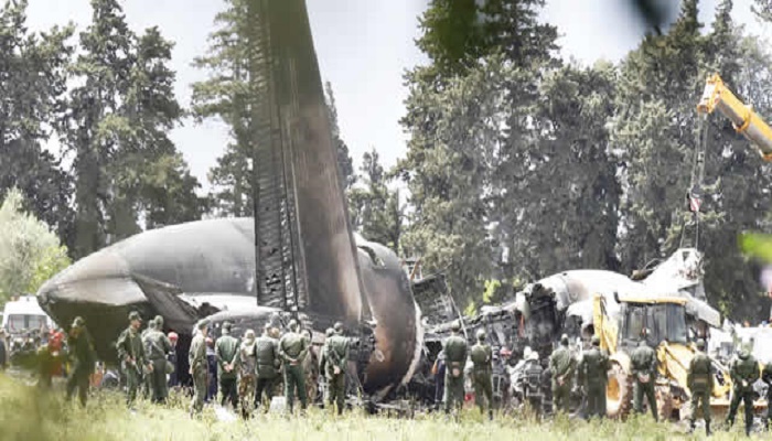 Two pilots killed in military jet crash in Algeria