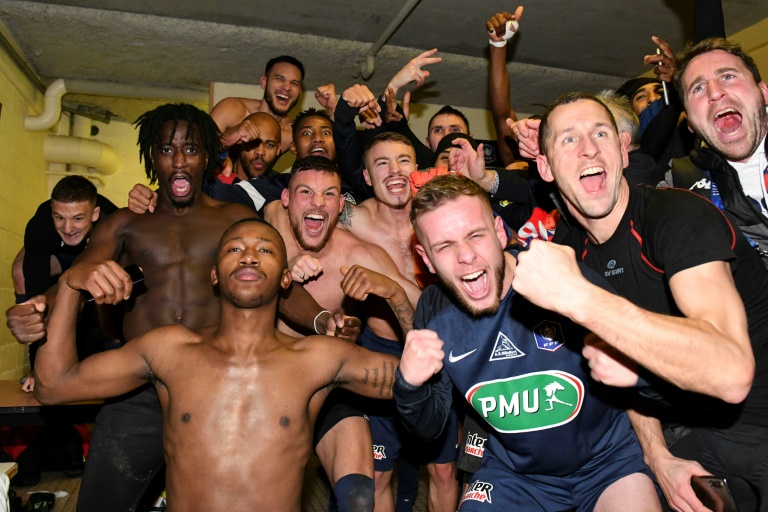 ‘Magic’ minnows Belfort dump Montpellier out of cup, Rennes edge thriller

